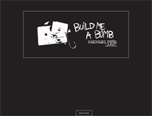 Tablet Screenshot of buildmeabomb.com